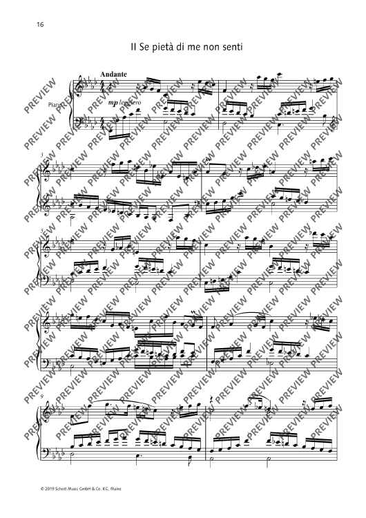 Se pietà de mi non senti