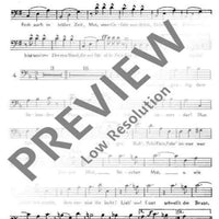 An der schönen blauen Donau - Bass I