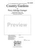 Country Gardens for Symphonic Band - Full Score