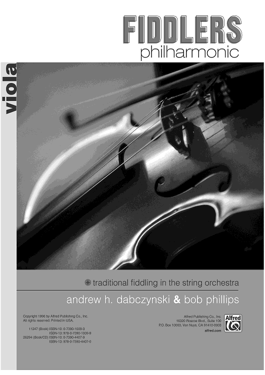 Fiddlers Philharmonic - Viola Book