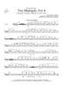 Two Madrigals, Vol. 6 - from Morley's "First Book of Madrigals to 4 Voices" (1594) - Trombone 1