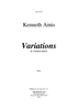 Variations - Introductory Notes