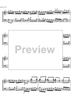 Suite  4 F Major BWV 809 - Score