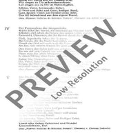 Geistliche Hymnen und Gesänge - Choral Score