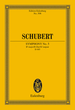 Symphony No. 5 Bb major - Full Score