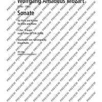 Sonata F major KV 376 (374d) in F major