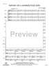 Fantasy on a Japanese Folk Song - Score