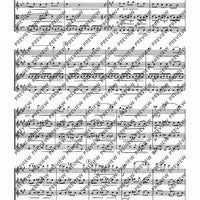 1. String quartet - Score and Parts
