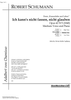 Ich kann's nicht fassen, nicht glauben Op.42 No. 3