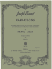 Joseph Bonnet Variations on Weinen, Klagen by Liszt