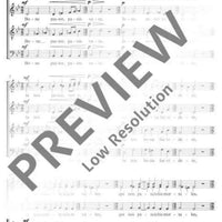 Altes Lied - Choral Score