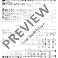 Europäische Volks- und Kinderlieder - Choral Score