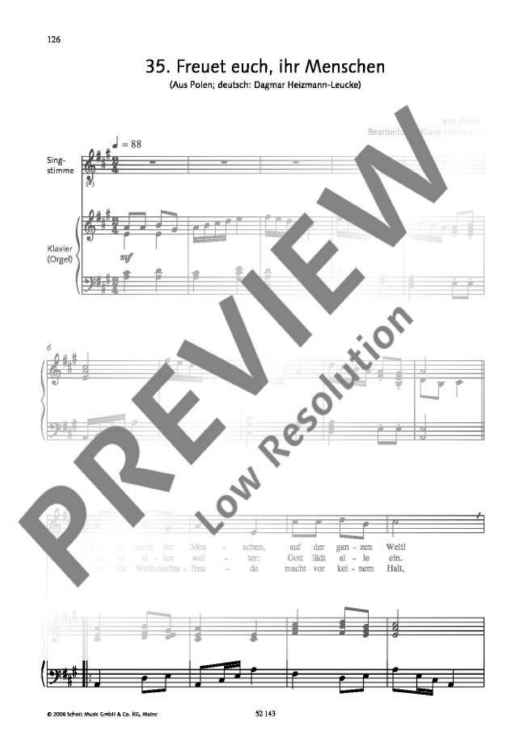 Freuet euch, ihr Menschen