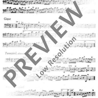 Overture I - Cello/bassoon/double Bass