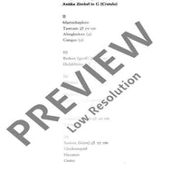 Klänge der Nacht - Score