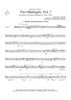 Two Madrigals, Vol. 7 - from Morley's "First Book of Madrigals to 4 Voices" (1594) - Trombone 4