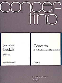 Concerto Bb Major - Score