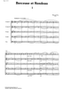 Berceuse et Rondeau - Score
