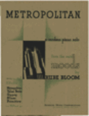 Metropolitan - from the Suite "Moods"