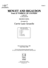 Menuet and Rigaudon (from Le tombeau de Couperin) - Contents