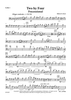 Two By Four for Cello Quartet - Cello 1