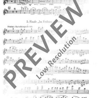 Vergangen ist die Nacht - Flute