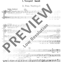 Pfälzische Liedkantate - Choral Score