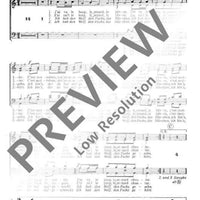 Europäische Volks- und Kinderlieder - Choral Score