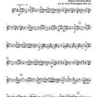 Coffee Aria from Coffee Cantata, BWV 211 - Violin 1