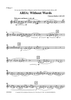 Aria: Without Words - F Horn 3