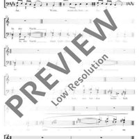 ... wie in Welschland lau und blau ... - Choral Score