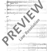 Concerto (Quintett) Eb major - Score