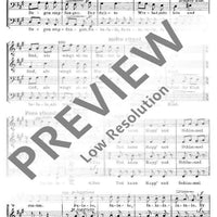 Der Tod von Flandem - Choral Score