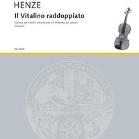 Il Vitalino raddoppiato - Violin