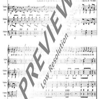 Dix Chansons Françaises - Score