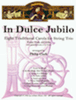 In Dulce Jubilo - Eight Traditional Carols for String Trio - Violin 1