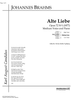 Alte Liebe Op.72 No. 1