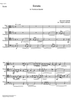 Sonata - Score