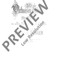 30 Virtuoso Etudes in every major and minor key