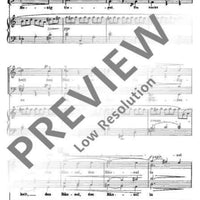 Drei Porträtstudien - Score