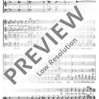 Kantate Nr. 2 - Choral Score