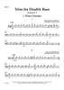 Trios for Double Bass - Volume 1 - Bass 2
