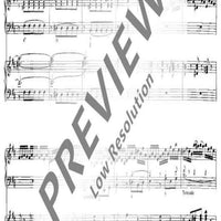 Sinfonia D major - Organ Reduction