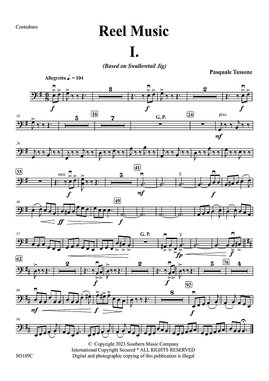 Reel Music - Contrabass