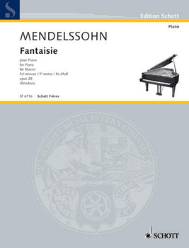 Fantaisie en fa dièse mineur in F sharp minor