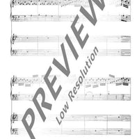 Organ Concerto No. 12 B Major - Organ Reduction