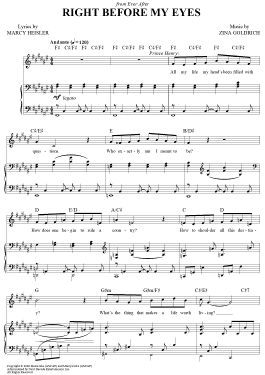 Right Before My Eyes