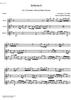 Three Part Sinfonia No. 8 BWV 794 F Major - Score
