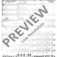 Der Rabe und der Fuchs - Choral Score