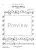 On Wings of Song - from Op. 34, #2 - Bb Clarinet 1